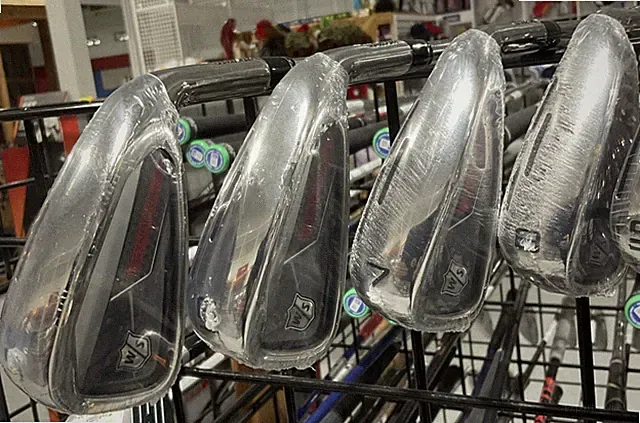 Wilson Staff DYNAPWR 5-P+G Irons Set KBS MAX ULTRALITE Stiff Flex Steel RH NEW