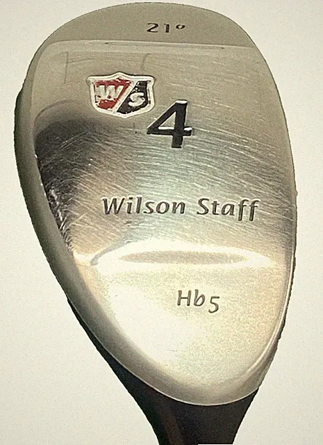 Wilson Staff Hb5 4 Hybrid 21* RH UST Nano Tech Regular Graphite 39" Good Grip