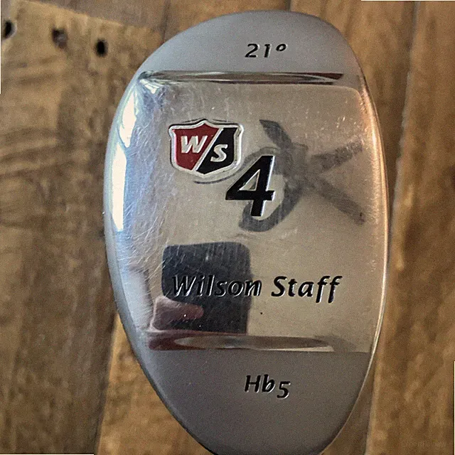 Wilson Staff HB5 4 Hybrid 21* Wilson Staff Nano Tech Stiff Graphite Mens RH