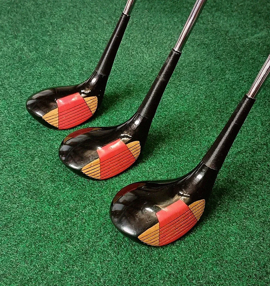 Wilson Staff II TOUR BLOCK Fairway 3, 4 & 5 Woods Set Stiff Steel Right Handed