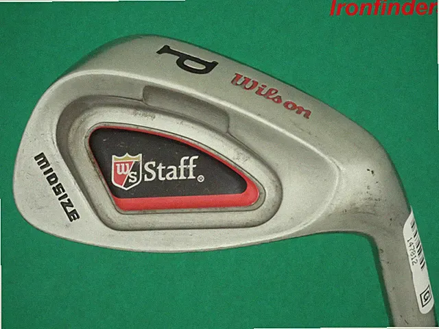 Wilson Staff MIDSIZE Single PW Pitching Wedge Steel 2.8 Shaft Mens Right Handed