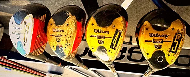 Wilson Staff Model AM140 - Complete set driver/3/4/ 5 - circa 1975-1978 - RH
