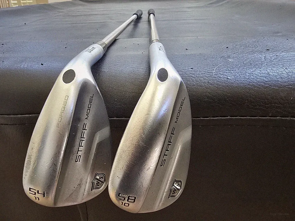 Wilson Staff Model RH wedges 54 & 58 Degree Regular Flex Steel Fiber Shafts