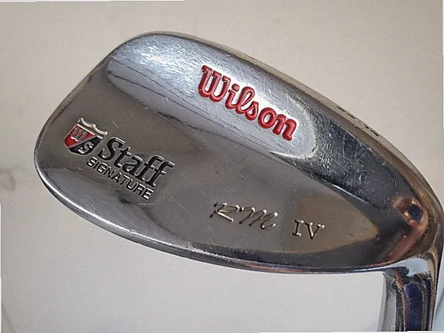 WILSON Staff Signature RM IV 56* Sand Wedge SW Fat Shaft Steel Shaft RH