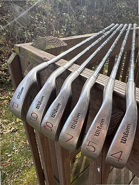 Wilson Staff Tour Model 2000 WS (4-pw) Iron Set NO 6 IRON - READ