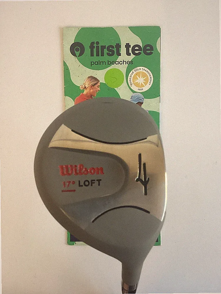 Wilson System 45 Fairway 4 Wood 17* With Stiff Graphite Shaft NEW