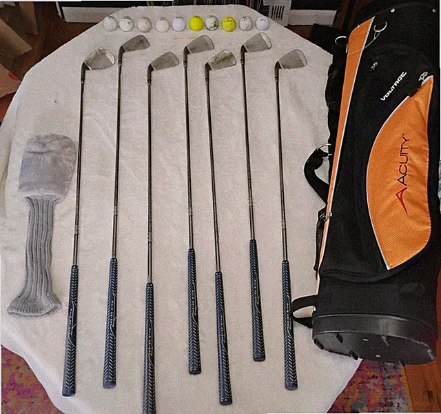 Wilson Tiara Lite Starter Set 4-9 + Dual Wedge Right Hand Acuity Bag & Balls USA