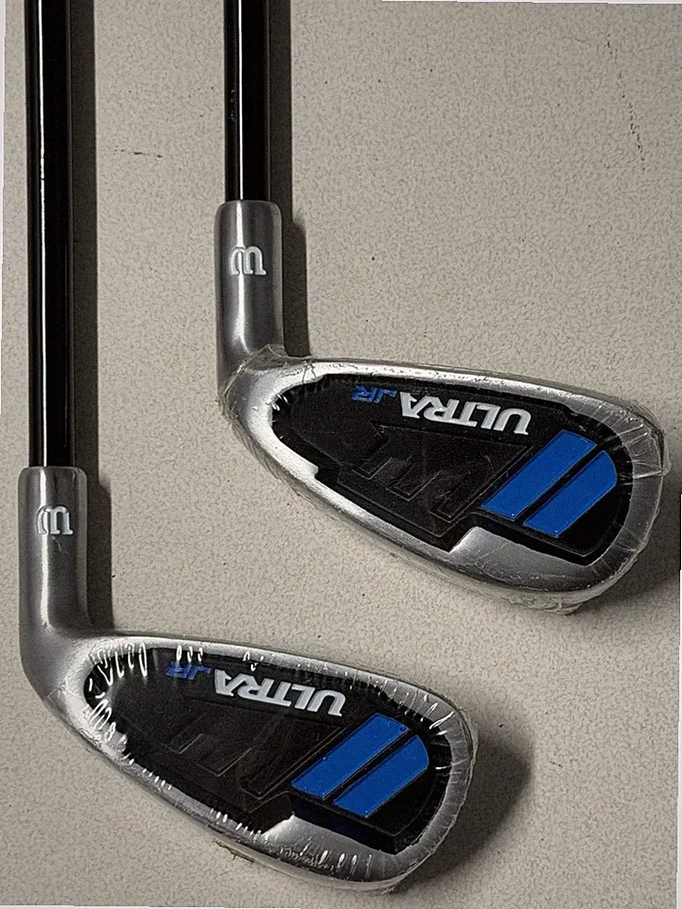 Wilson Ultra Jr Kids Long Iron 36.5" & Short Iron 35" Golf Clubs RH -NEW, Defect