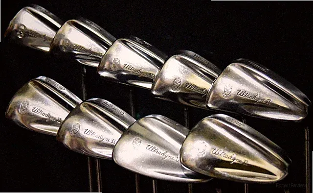 WILSON WALTER HAGEN ULTRADYNE II IRONS SET 9 FLEX:REGULAR LENGTH: (5) 40" RH