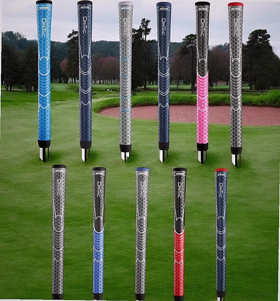 WINN DRI-TAC Golf Club Grips BUNDLE Sets - Choose Color, Size, & Number of Grips