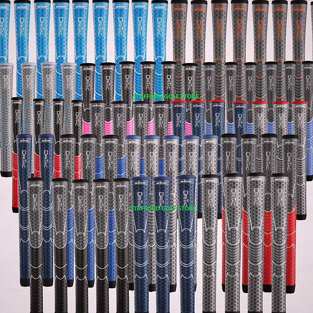 Winn DRI-TAC Golf Grips Standard/Midsize/Oversize All Weather Shock Absorbing