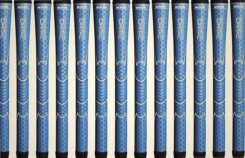 WINN DRI-TAC Youth Blue Junior Golf Club Grips BUNDLE Sets