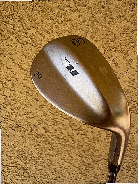 WISHON GOLF PCF 60* DEGREE LOB WEDGE - PRECISION STIFF FLEX STEEL - LAMKIN GRIP
