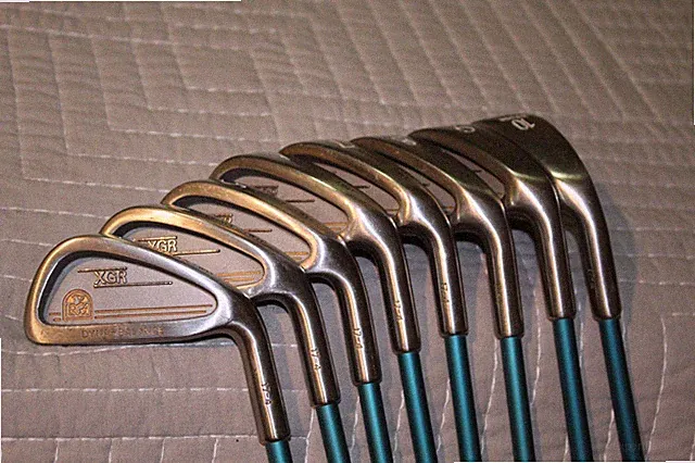 *** WOMANS- SQUARE TWO -XGR LPGA IRONS-R/H-3 THRU #10 IRON-L FLEX GRAPHITE ***