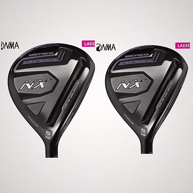 Women HONMA BERES NX Fairwaywood 3W 7W 2set RH VIZARD for NX37 graphite Flex L
