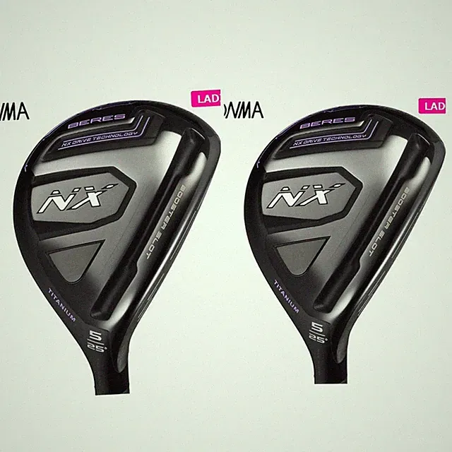 Women Honma BERES NX Hybrid 4H 5H 2set RH VIZARD for NX 37 graphite Flex L New