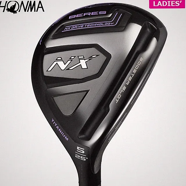 Women Honma BERES NX Hybrid 5H 25deg RH VIZARD for NX 37 graphite Flex L New