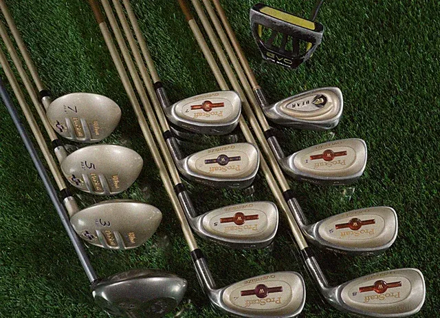 Women's 13Pc. Wilson ProStaff Golf Set Callaway Big Bertha, Golden Bear, EVO RH