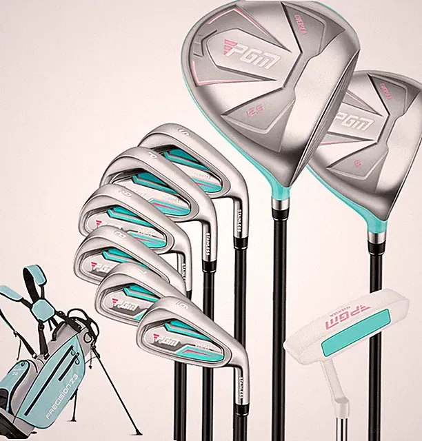 Women's 9/12 Piece Complete Golf Club Set with Stand Bag & Headcovers