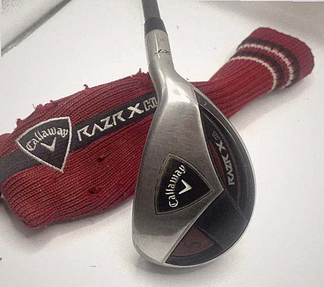 Women's Callaway RAZR X HL 27* 5H Hybrid Ladies Flex 50g Graphite Shaft w/HC