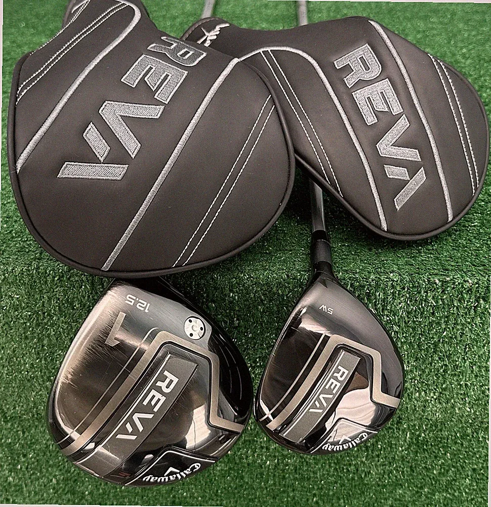 Women's Callaway REVA 12.5° Driver & 5-Wood 21° Set, Ladies-Flex Right Hand + HC