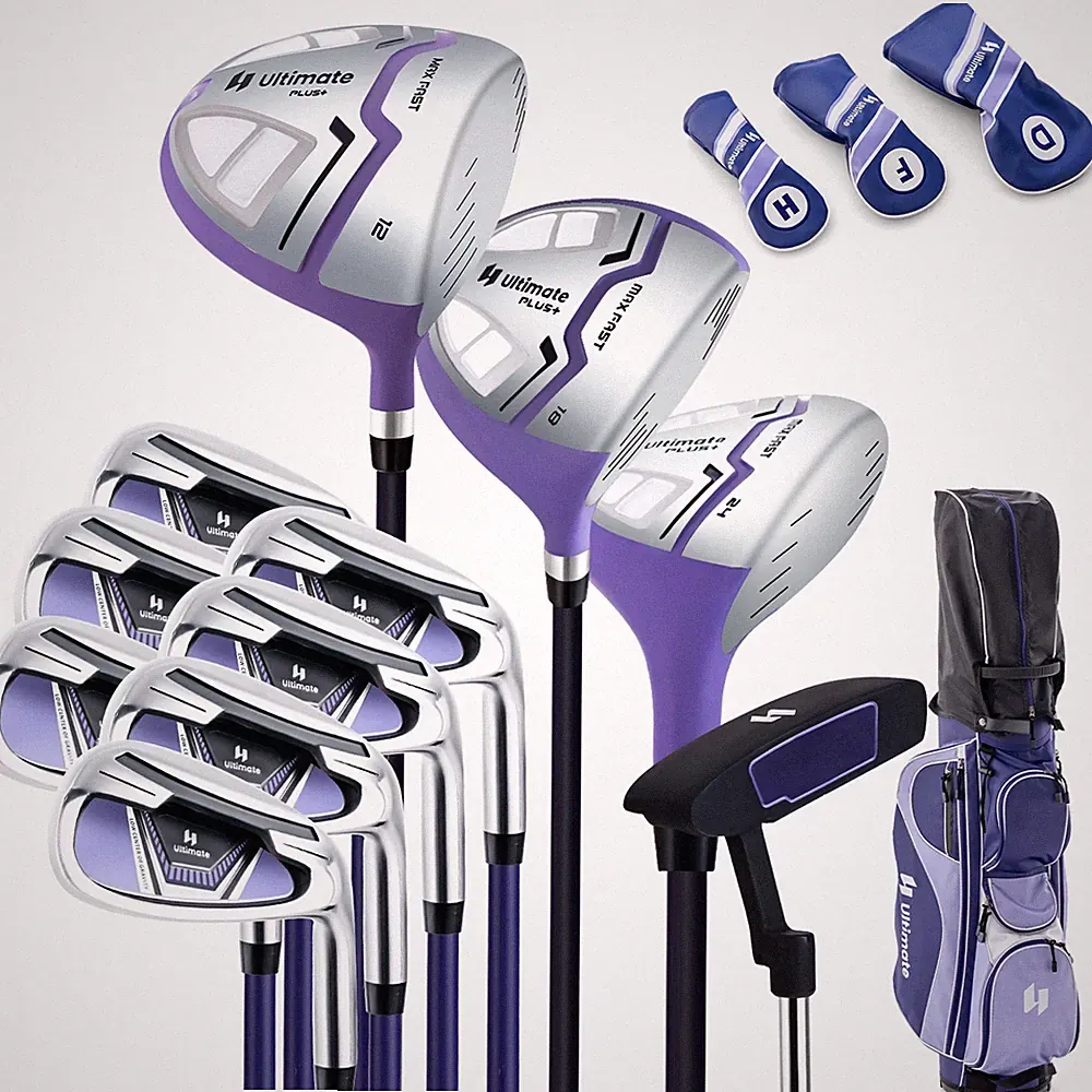 Women’s Complete Golf Club Set Golf Club Package Set w/ Rain Hood, Right Hand