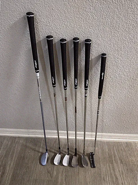 Women’s Complete Golf Wedge Set With Putter And Hybrid Brand New Grips RH