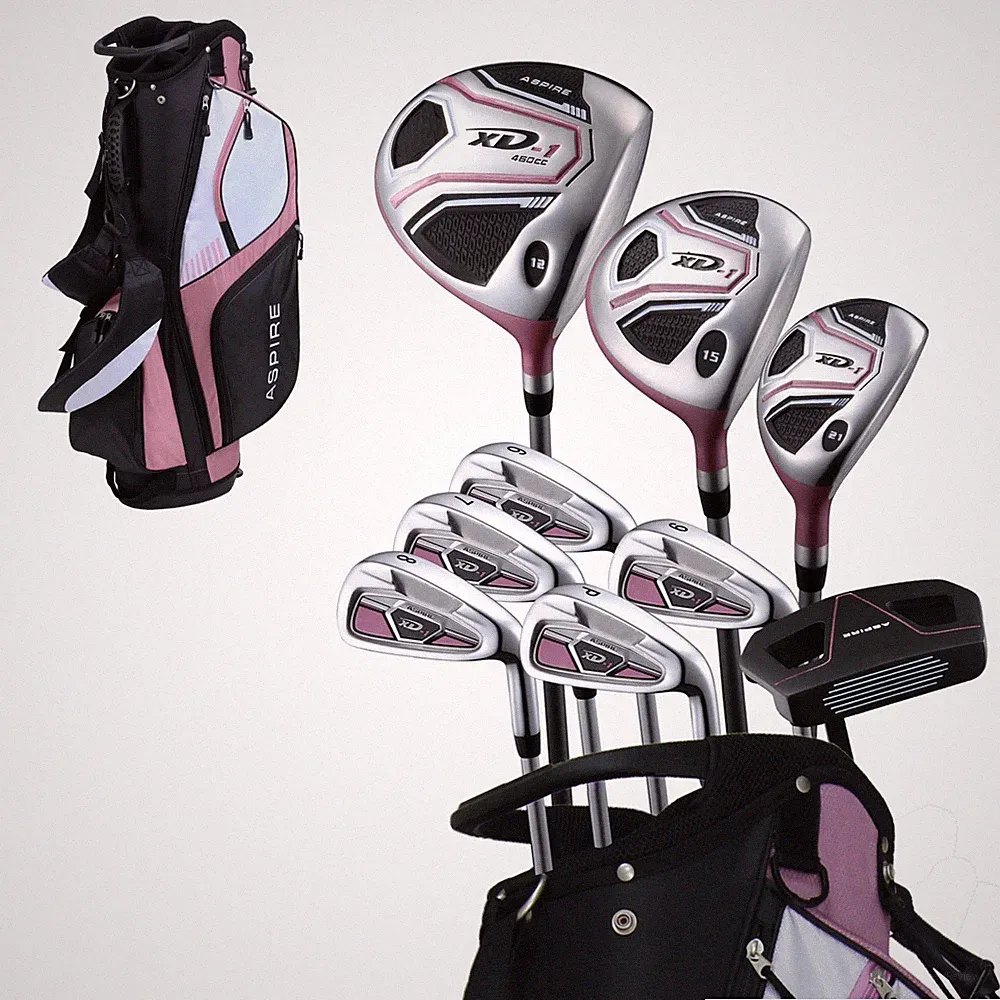 Aspire XD1 Women's Golf Club Set Pink