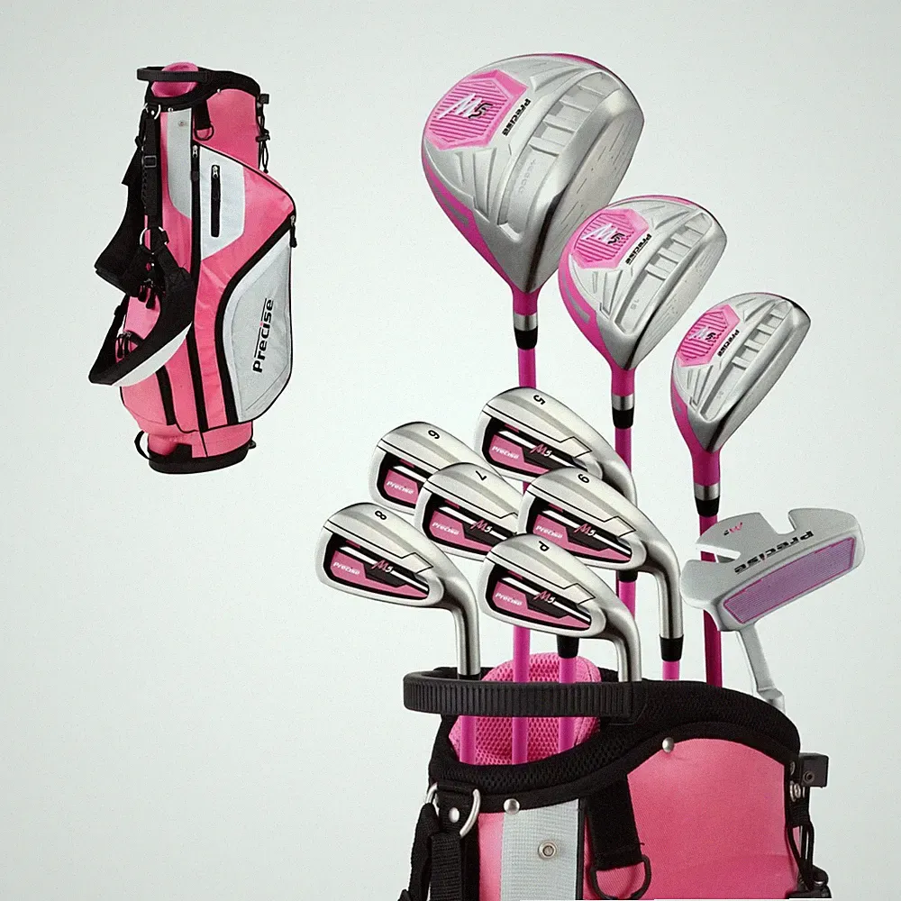 Women s Golf Club Set Left Hand Pink Regular Size 44000-LLH Precise Womens