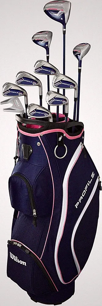 Women'S Right Handed Profile Complete Golf Set with Cart Bag