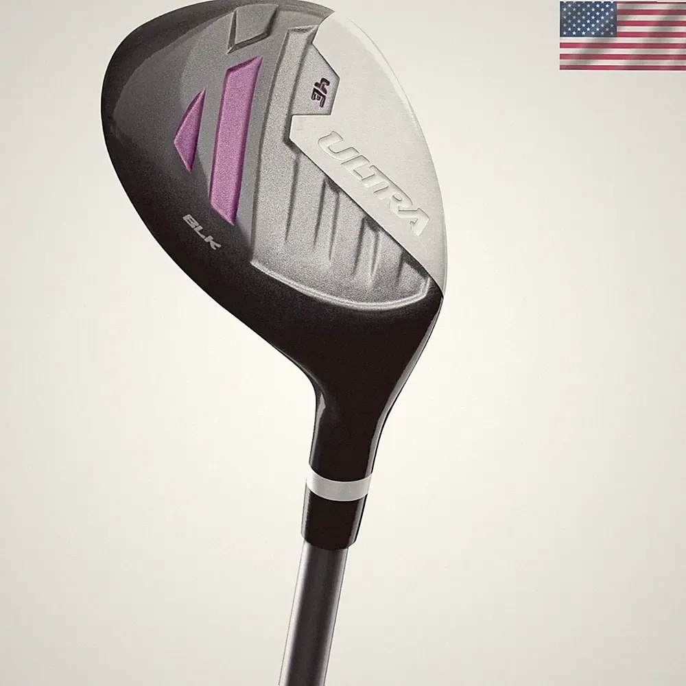 Women's Ultra BLK Hybrid Golf Club - Lightweight Graphite, 15° Loft, Right Hand