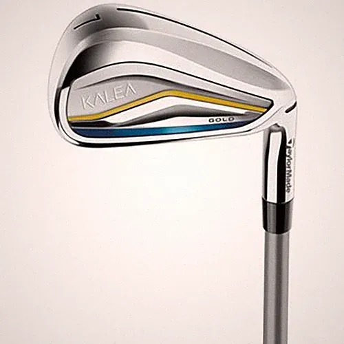 Women TaylorMade Kalea Gold 7-PW, SW Iron Set Ladies Graphite Value
