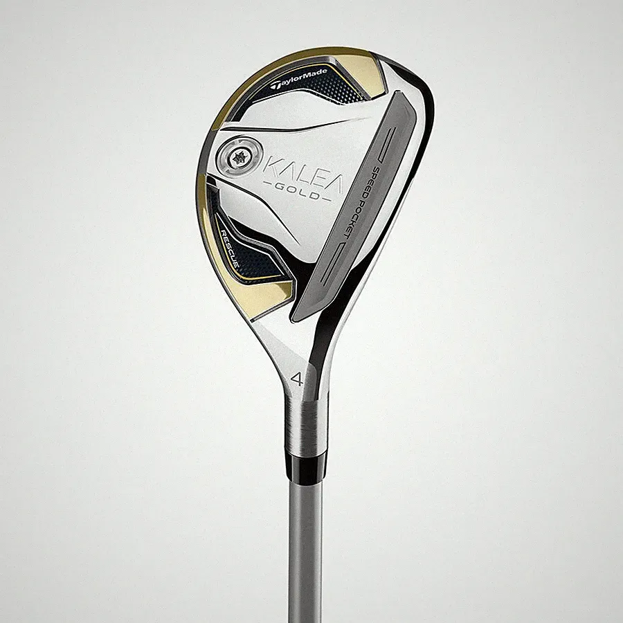 Women TaylorMade Kalea Gold Rescue 31* 6H Hybrid Ladies Graphite Value