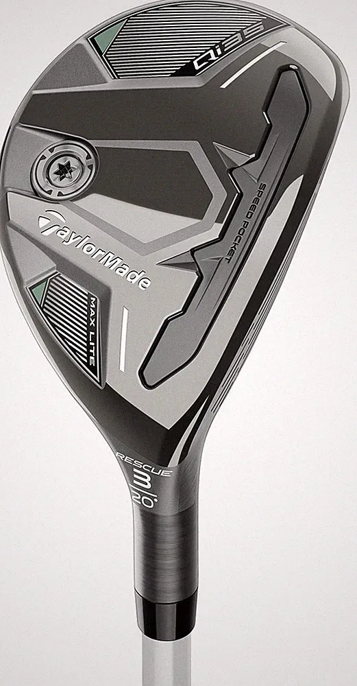 Women TaylorMade Qi35 MAX Lite Rescue 27* 5H Hybrid Fuji Air Speeder 40 '25 Mint