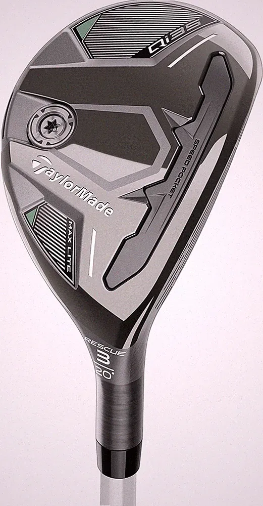Women TaylorMade Qi35 MAX Lite Rescue 27* 5H Hybrid Fuji Speeder Value