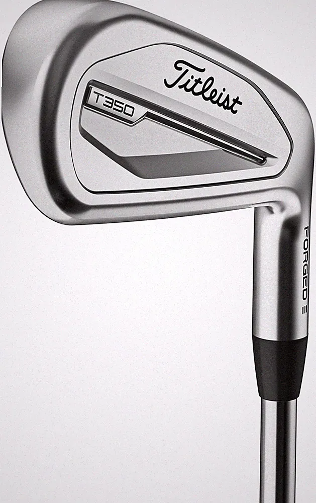 Women Titleist T350 3G 6-PW, AW, GW Iron Set Ladies Tensei AV Red AM2 VG