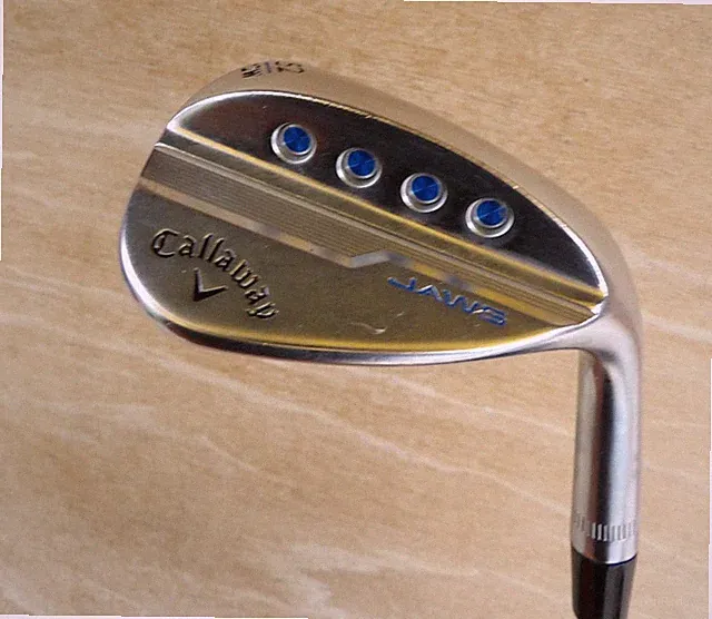 WOMENS CHROME CALLAWAY JAWS MG5 GAP WEDGE 52 LOFT LADIES FLEX 12 BOUNCE W GRIND