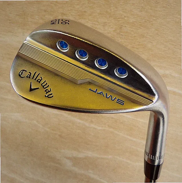 WOMENS CHROME CALLAWAY JAWS MG5 SAND WEDGE 56 LOFT LADIES FLEX 12 BOUNCE W GRIND