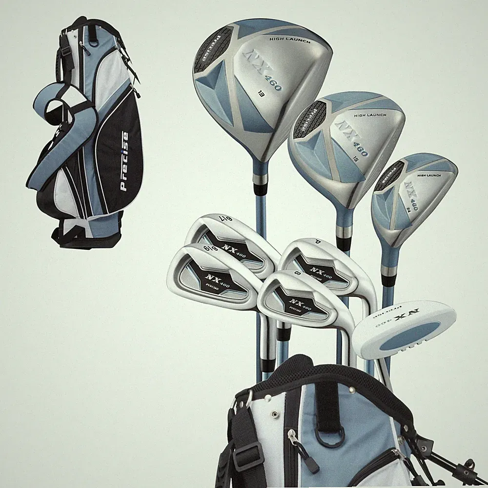 Womens Golf Club Set 14pc Right Hand Petite Driver Irons Putter Bag NX460