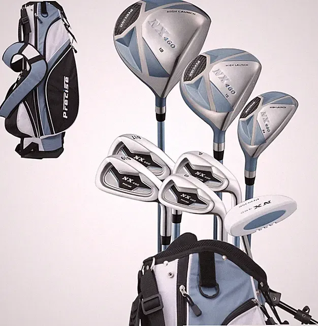Womens Golf Club Set 14pc Right Hand Petite Driver Irons Putter Bag NX460