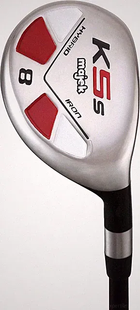 Womens Majek Golf Ladies #8 Hybrid Lady New Rescue Utility L Flex Woman Club
