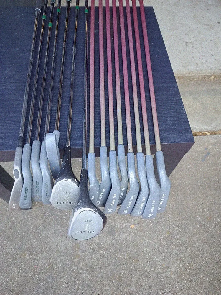 WOMENS RH LPGA SQUARE TWO II GOLF CLUB SET PETITE & Play Joey Jr Golf Clubs Use