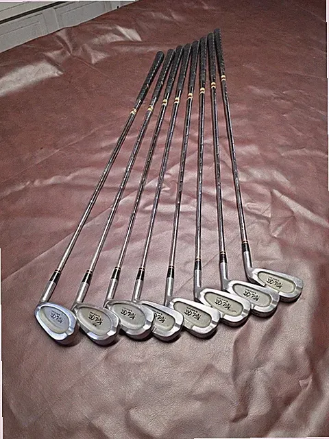 Wood Bros Kool Cat Forged Irons 3-PW True Temper Steel Shaft Right Handed