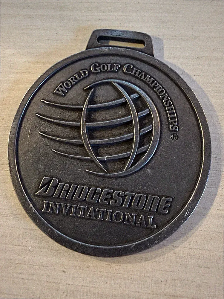 World Golf Championship Bridgestone Invitational Tournament/Club Bag Tag