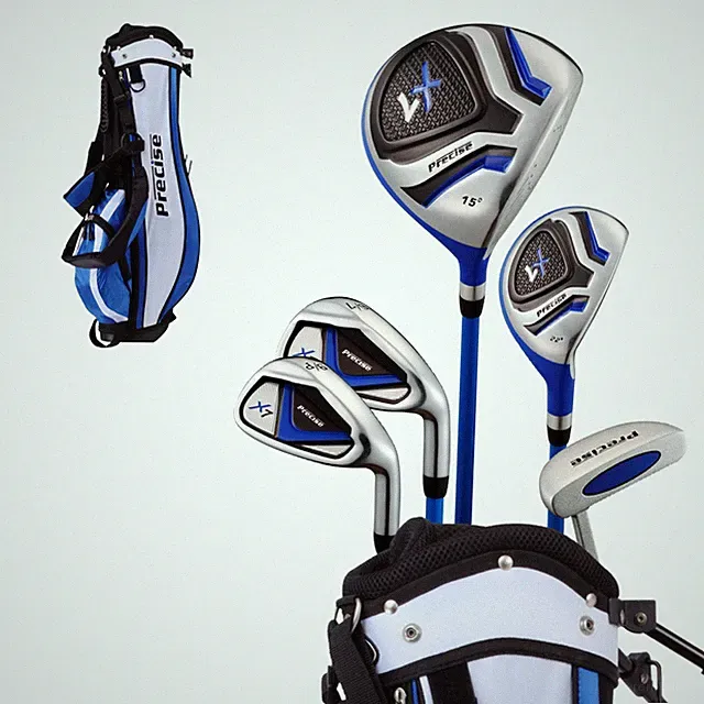X7 Junior Complete Kids Golf Clubs Set - Boys & Girls Right Handed Kids Golf...