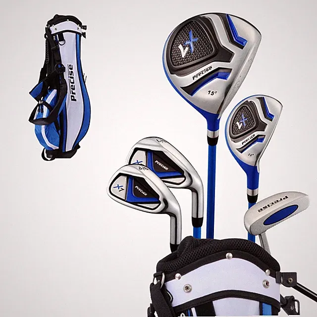 X7 Junior Complete Kids Golf Clubs Set - Boys & Girls Right Handed Kids Golf...