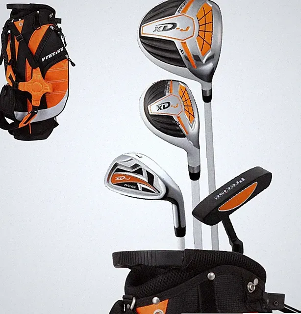 XD-J Kids Golf Clubs Set – Boys’ & Girls’ Junior Golf Set with Lightweight Graph