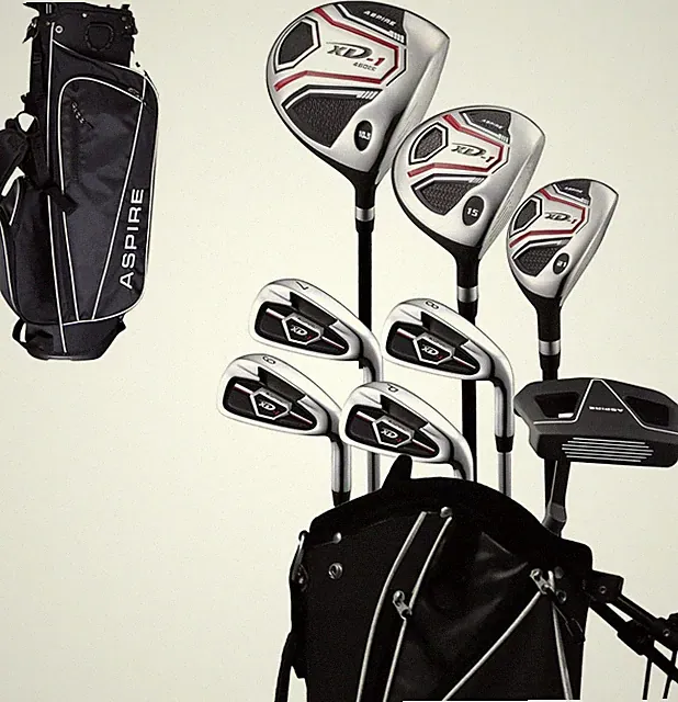 XD1 Teen Golf Club Set for Ages 13–16 – Complete Youth Golf Set with Driver, Hyb