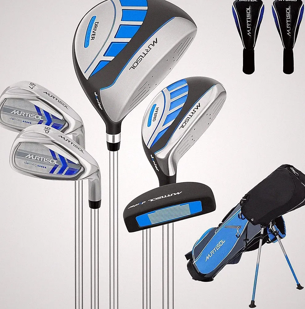Xdrivemax 5/6 Pieces Golf Club Set,Golf Club Set Ages Includes Stand Bag, 1# Dri