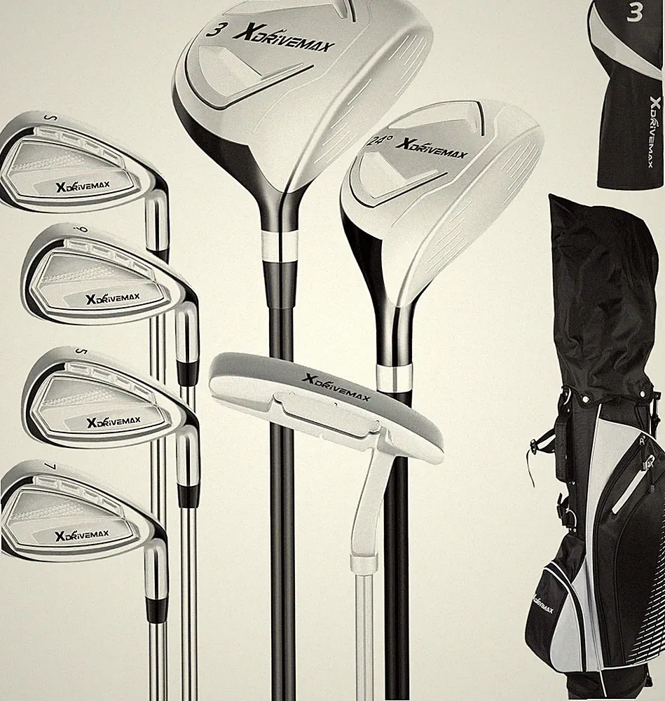 XDriveMax 8-Piece Complete Golf Club Set